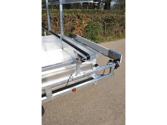 TC 1200 ET 2x9 Rowing Boat Trailer